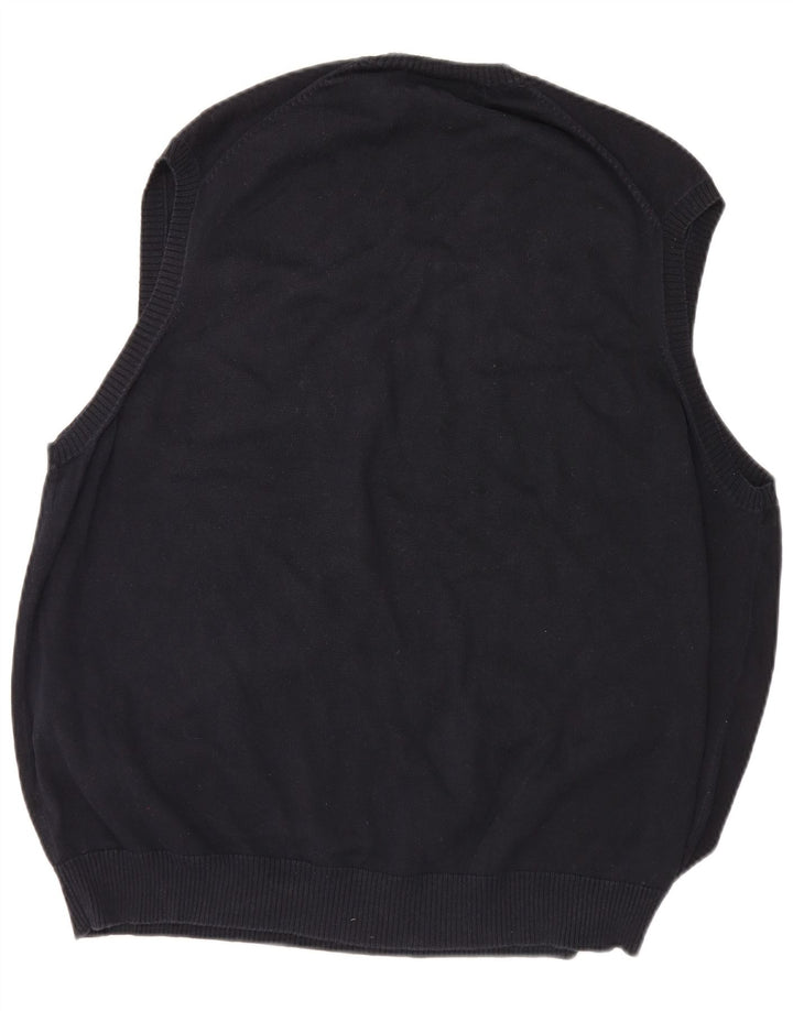 Мужская майка Marks & Spencer Blue Harbour, темно-синий хлопок, 2XL