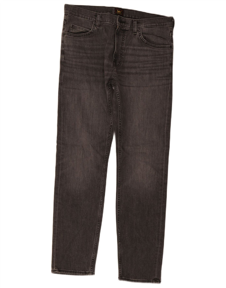 Мужские джинсы Lee Rider Slim W33 L32, серый хлопок