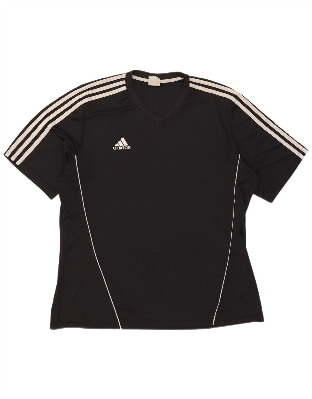 Мужская футболка Adidas Top XL черная из полиэстера