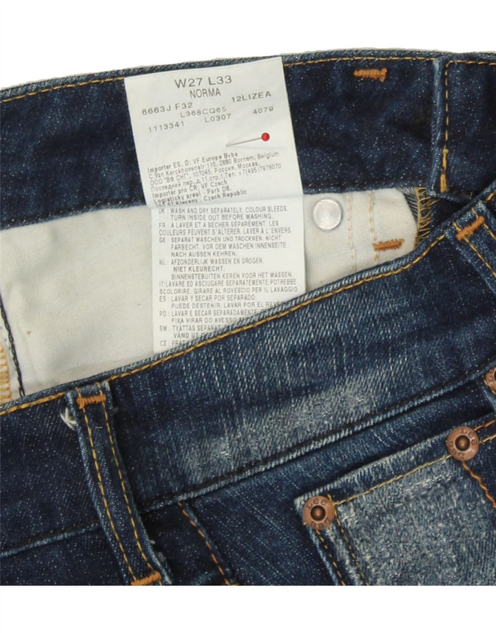 LEE Womens Norma Slim Jeans W27 L30 Blue Cotton Vintage Lee and Second-Hand Lee from Messina Hembry 