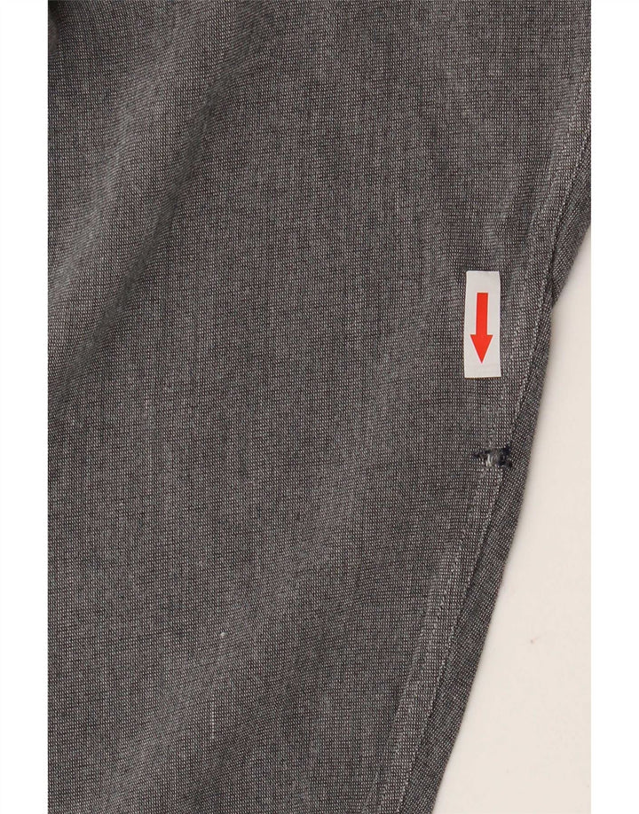 Мужская рубашка Trussardi XL серая вискоза