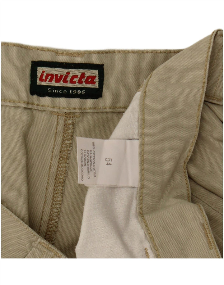 Invicta Мужские шорты-карго IT 54 2XL W36 Бежевые, хлопок