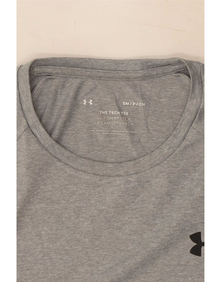 Мужская футболка Under Armour, маленький серый в крапинку