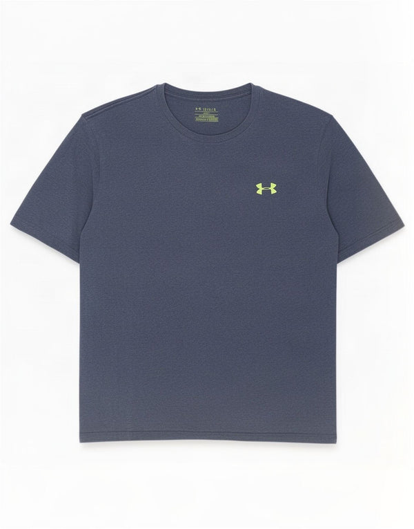 Мужская футболка Under Armour Heat Gear, большая, темно-синяя