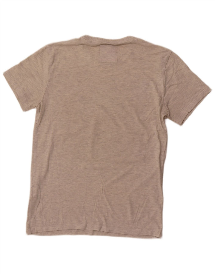 Мужская футболка с рисунком Superdry Limited Edition, большой серый хлопок