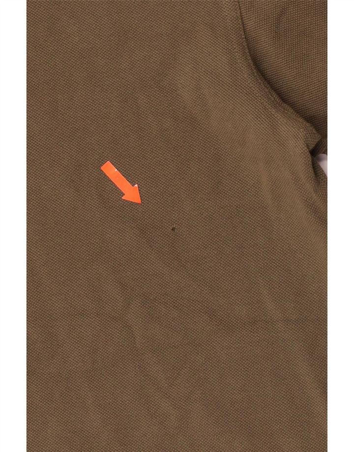 Мужская рубашка поло Fred Perry, хлопок среднего цвета хаки
