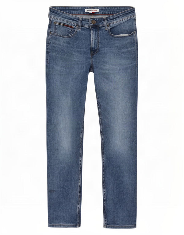 Женские узкие джинсы Tommy Hilfiger W33 L32 Синие, хлопок