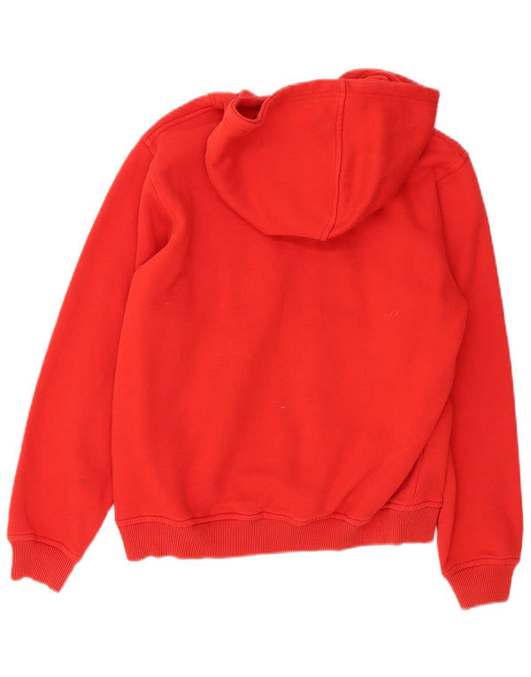 Женский джемпер свободного кроя с капюшоном Gap UK 6 XS, красный хлопок