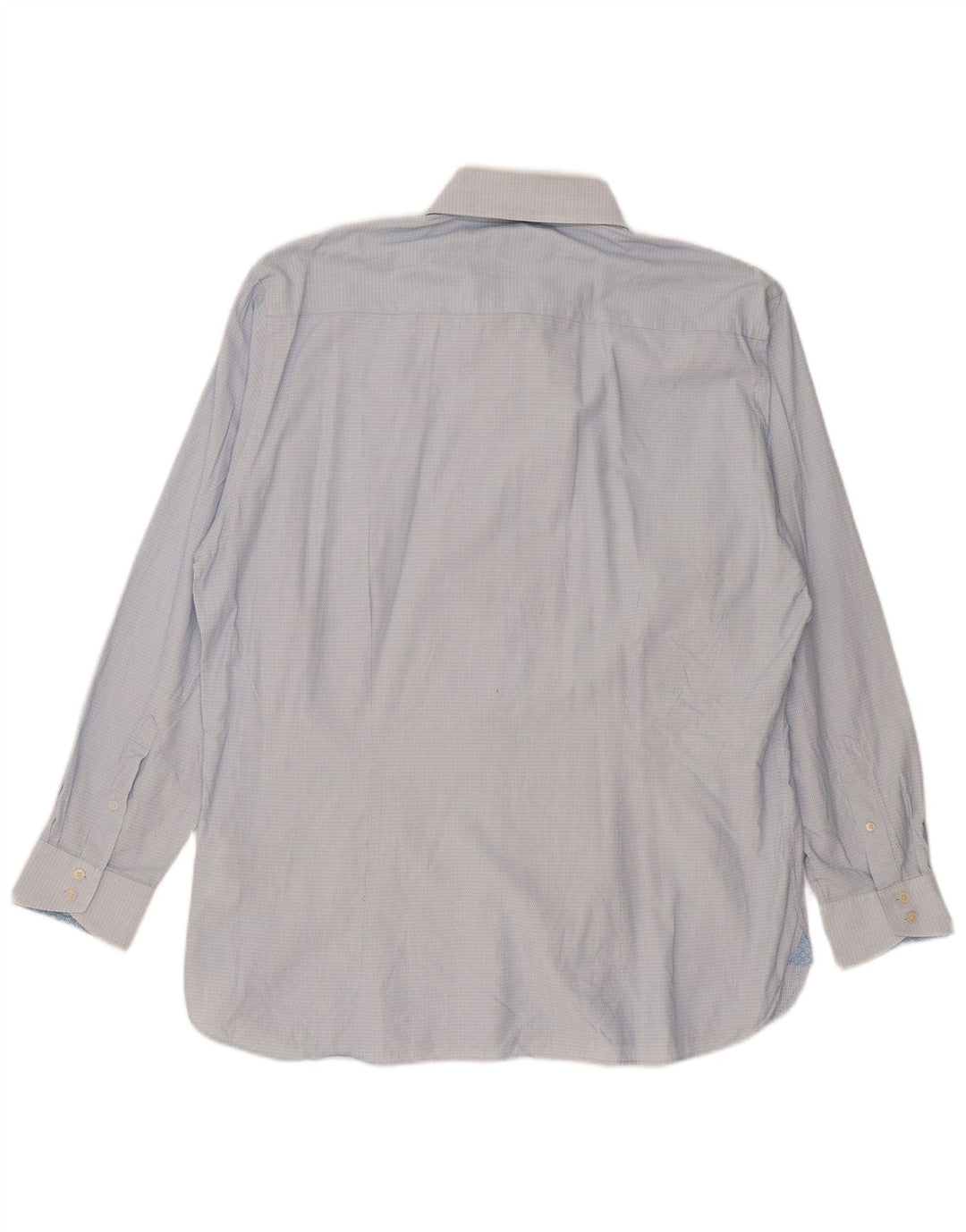 Мужская рубашка Ted Baker, размер 17 1/2 XL, синяя пятнистая хлопковая рубашка