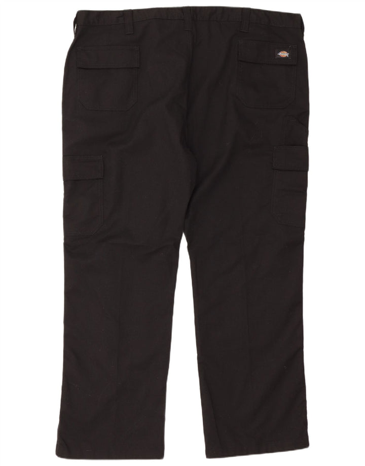 Мужские прямые брюки-карго Dickies W46 L30, черный полиэстер