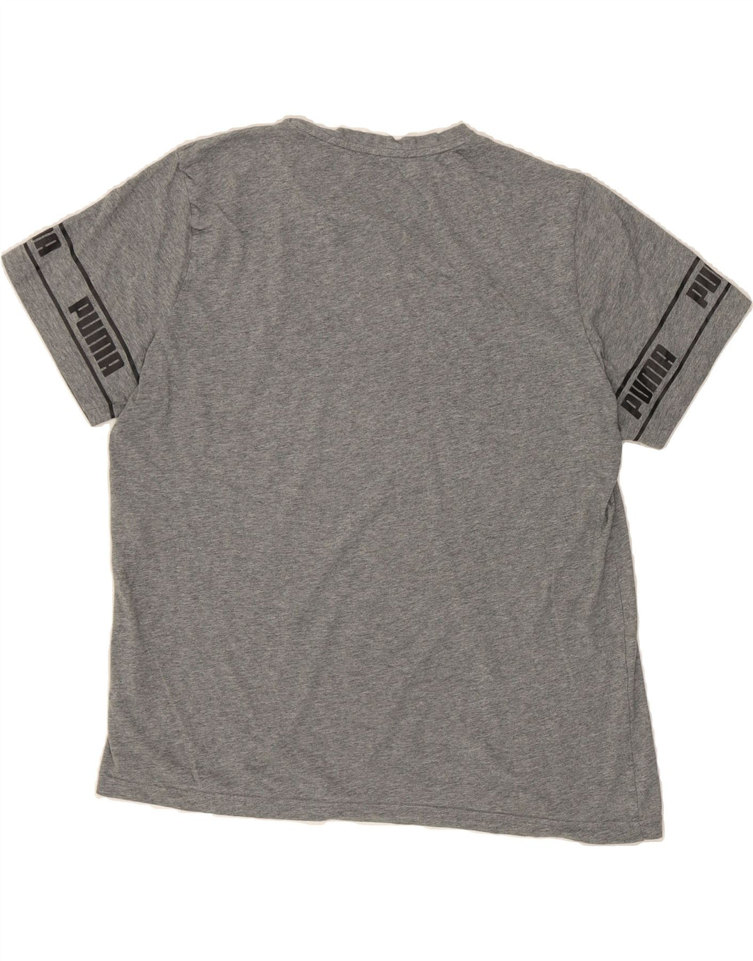 PUMA Mens Graphic T-Shirt Top XL Grey Cotton Vintage Puma and Second-Hand Puma from Messina Hembry 