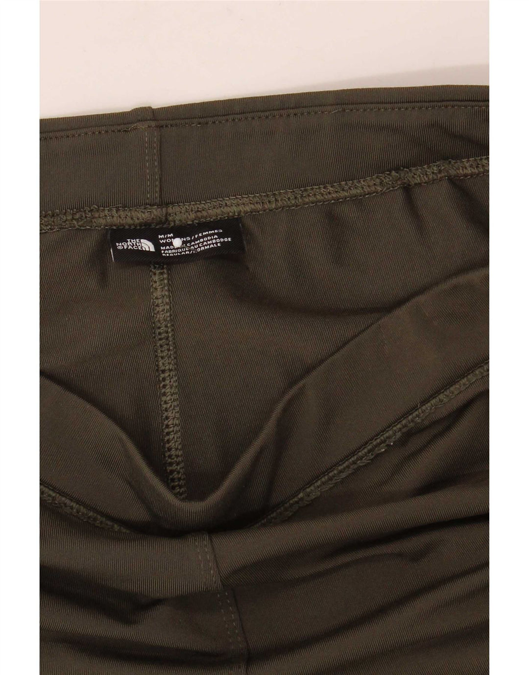 Женские леггинсы с рисунком The North Face UK 12, средний хаки