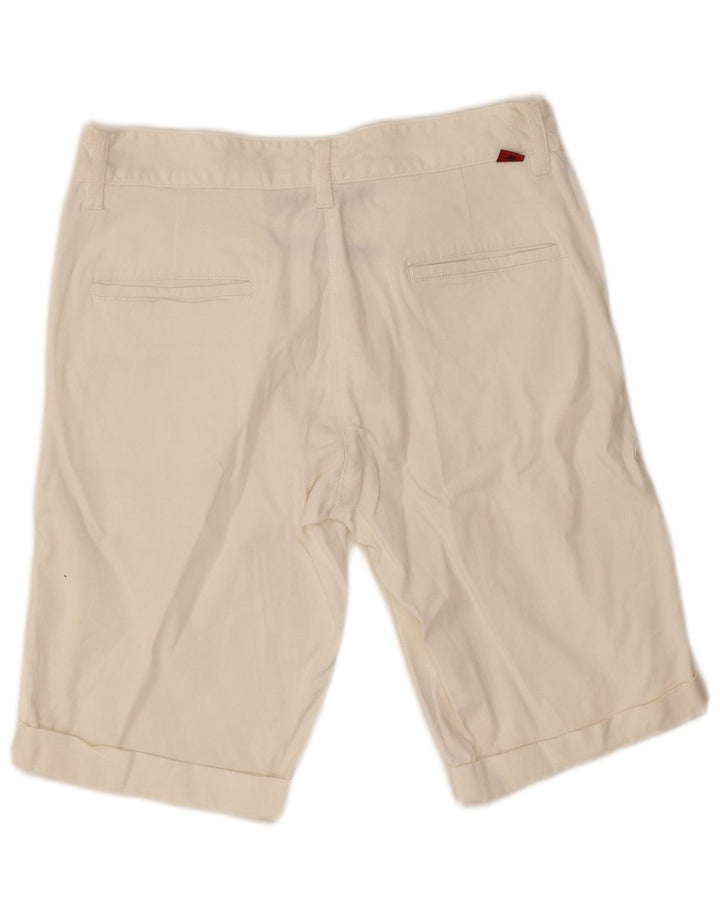 Женские шорты чинос Kappa IT 42 Medium W30 Off White Cotton