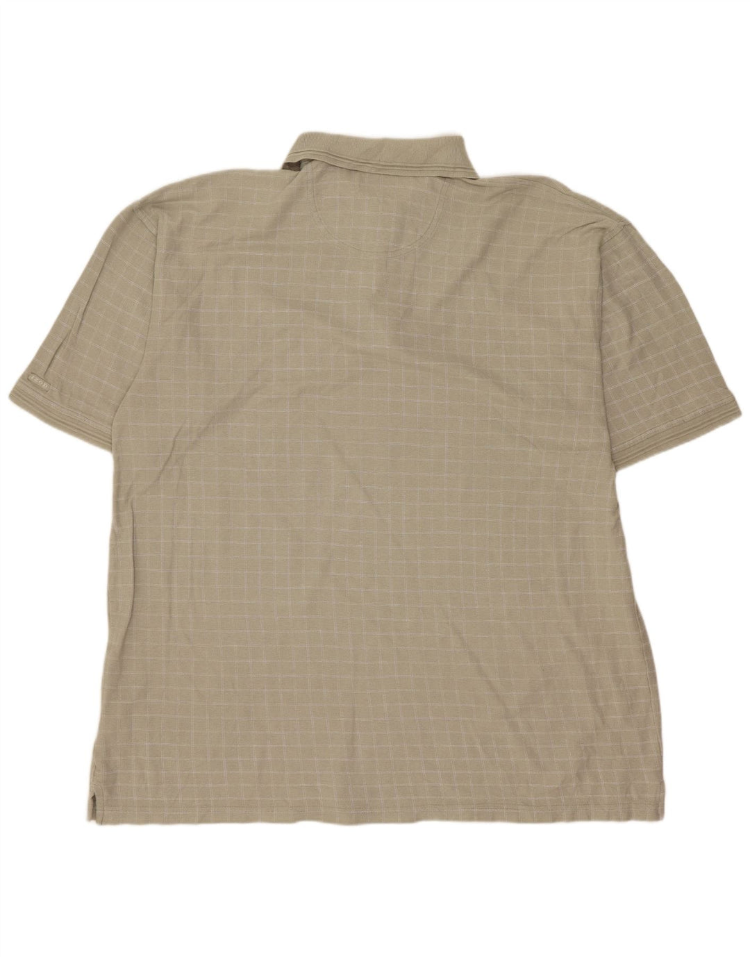 Мужская рубашка-поло Izod XL, зеленая, хлопковая с геометрическим рисунком