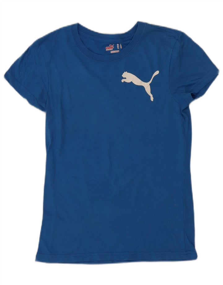 Женская футболка с рисунком PUMA Top UK 10, маленькая синяя