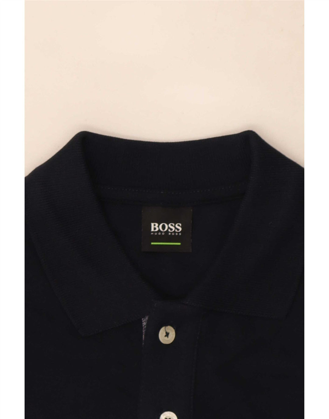 Мужская рубашка-поло Hugo Boss, темно-синяя, темно-синяя