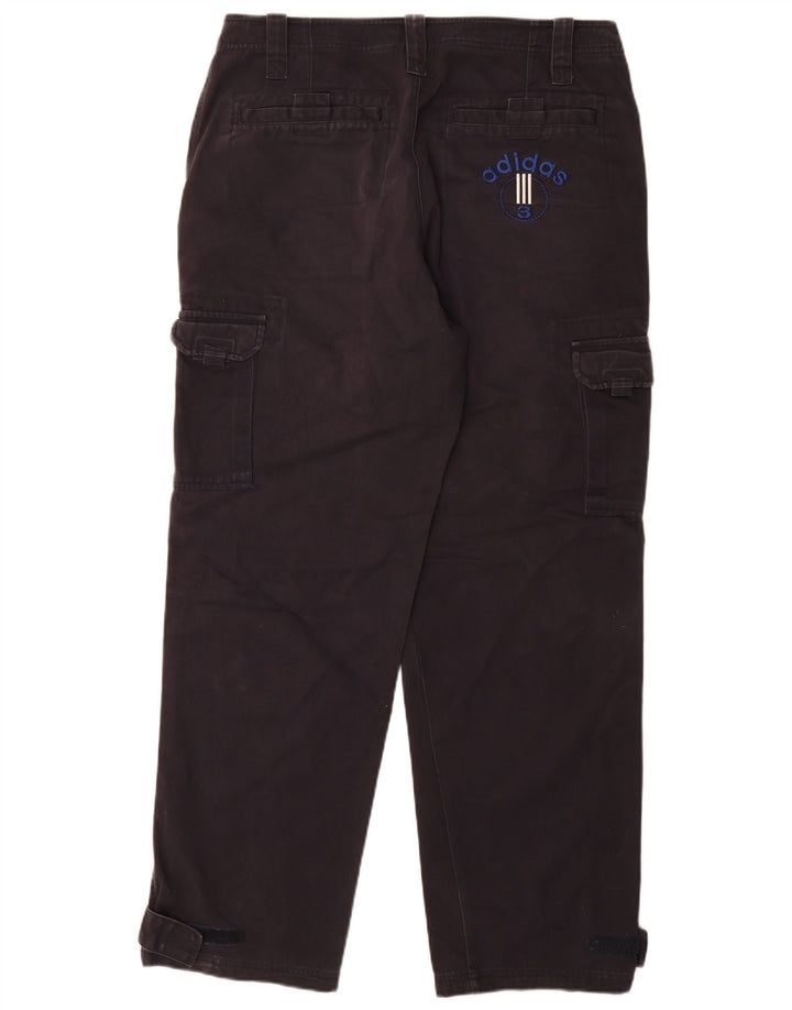 Мужские прямые брюки-карго Adidas Medium W32 L32 Темно-синие хлопковые