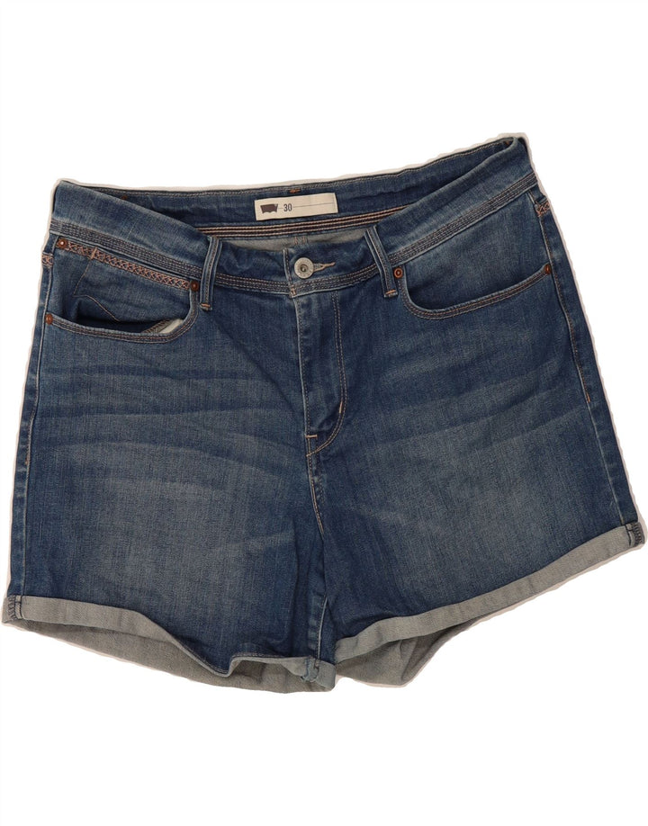 LEVI'S Womens Denim Shorts W30 Medium  Blue Cotton Vintage Levi's and Second-Hand Levi's from Messina Hembry 