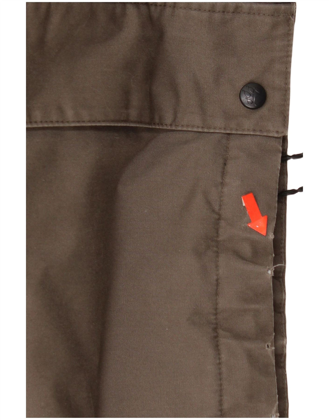 Мужская ветровка Jack Wolfskin с капюшоном UK 40, большая коричневая полиэстер