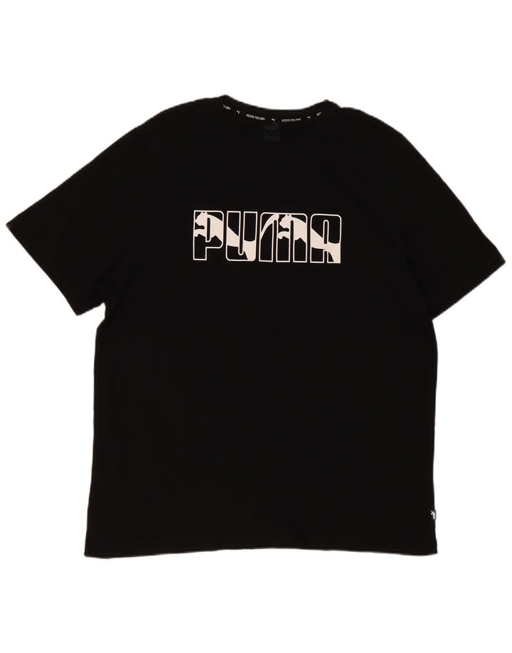 Мужская футболка с рисунком Puma Top XL черная