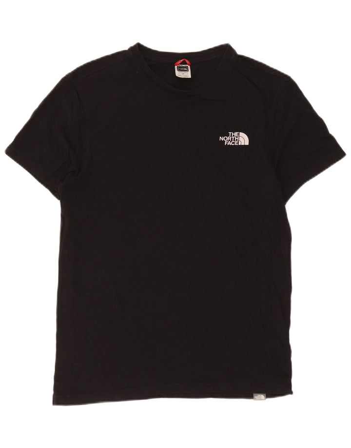 Мужская футболка The North Face, маленький черный хлопковый топ