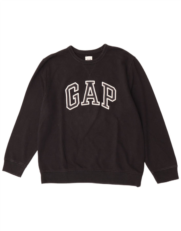 Мужской свитшот с рисунком Gap XL, черный хлопок
