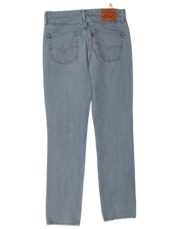 Мужские джинсы Levi's Slim 511 W32 L34 синие, хлопок