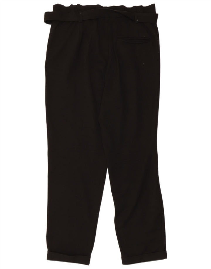 Женские зауженные укороченные брюки Zara Medium W28 L25, черные