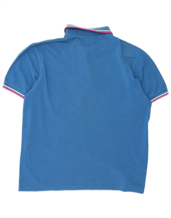 Мужская рубашка поло Fred Perry, большой синий хлопок