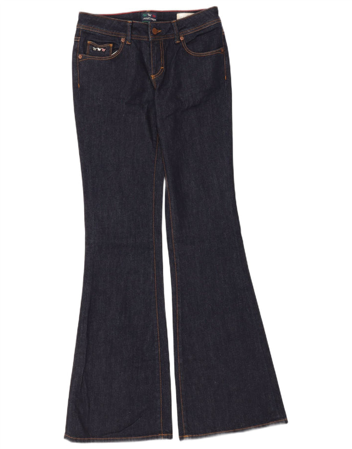 Джинсы Jean's West Женские расклешенные джинсы W28 L34 Темно-синий хлопок