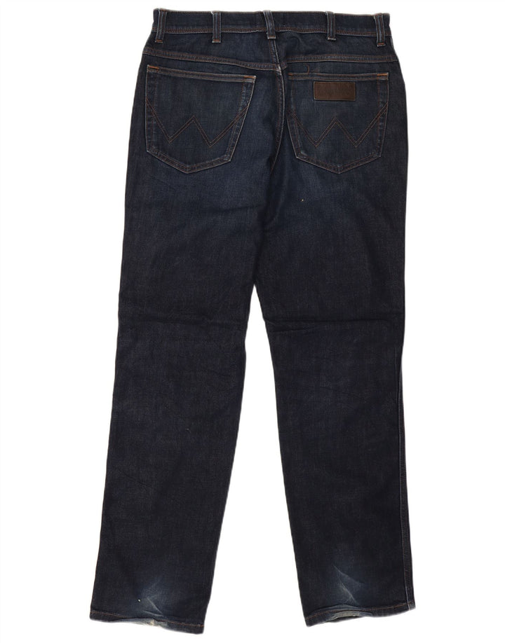 Мужские джинсы Wrangler Texas Slim W32 L32, синий хлопок