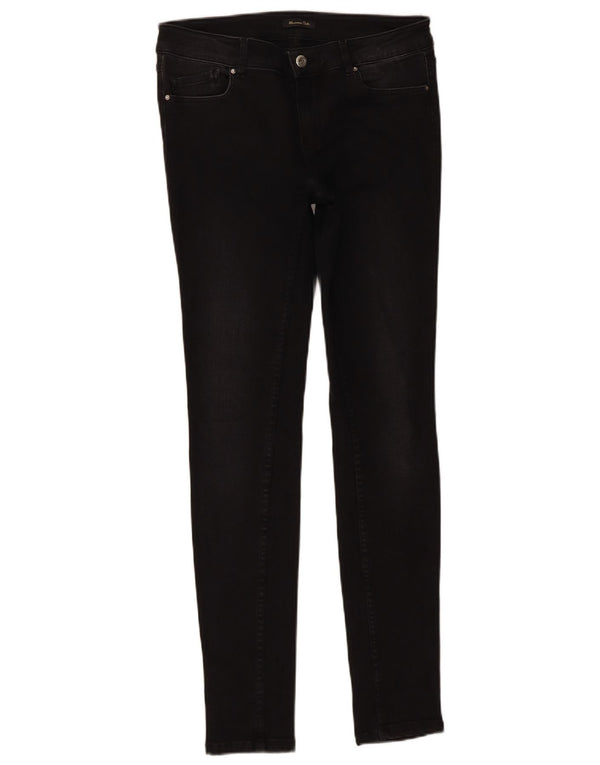 Женские джинсы скинни Massimo Dutti EU 38 Small W28 L30 Черные