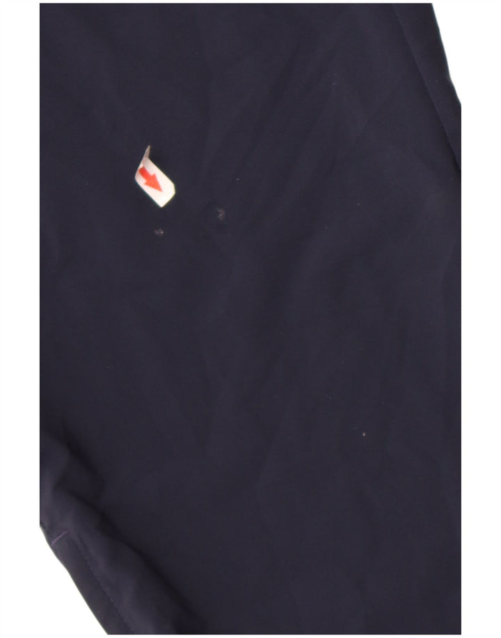 Мужские спортивные брюки Adidas среднего размера, темно-синие, полиэстер