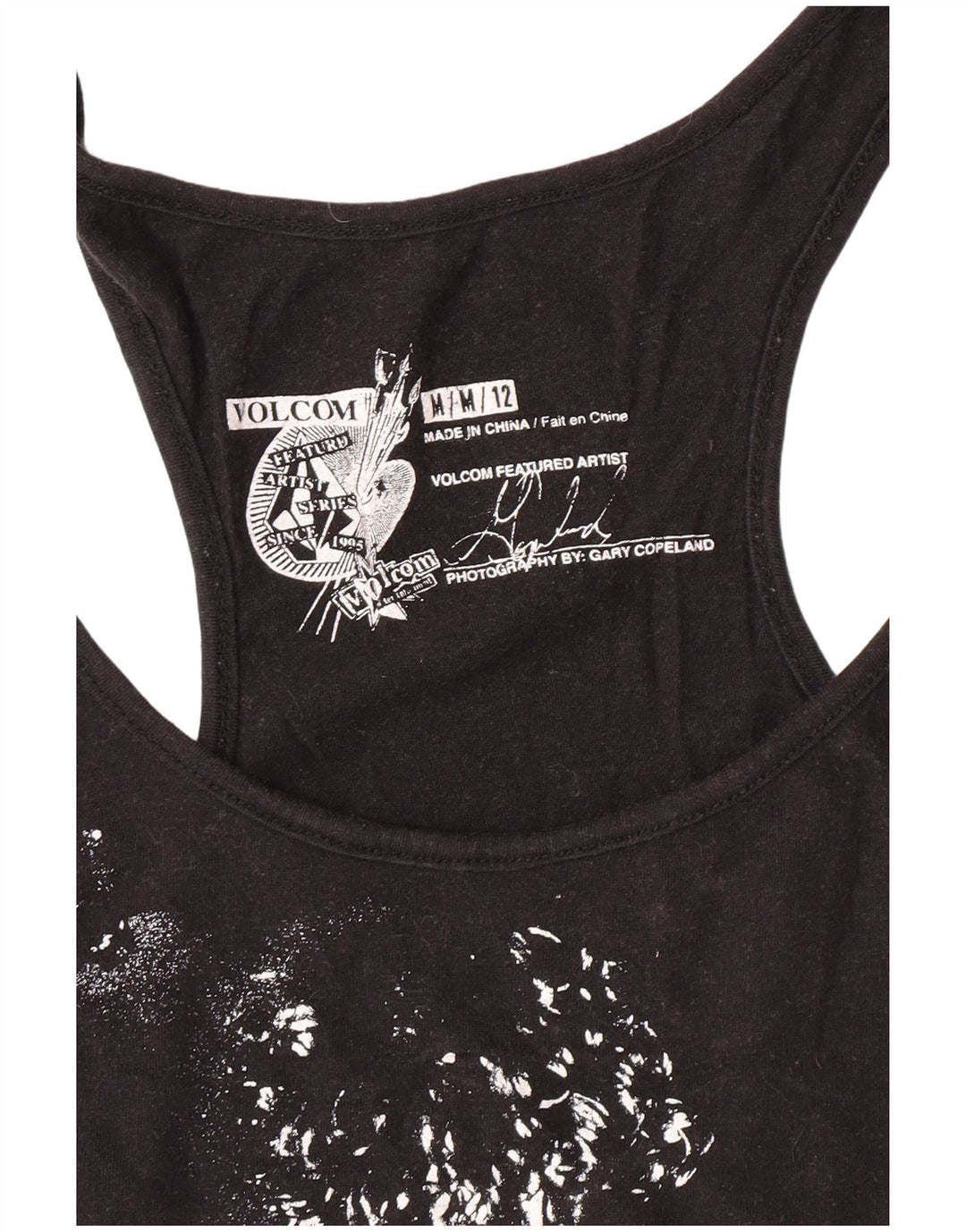 Женский жилет с рисунком Volcom UK 12 Medium Black Rock