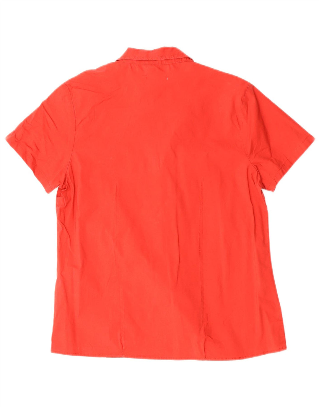 Женская рубашка с коротким рукавом Dack's UK 18 XL, красный хлопок