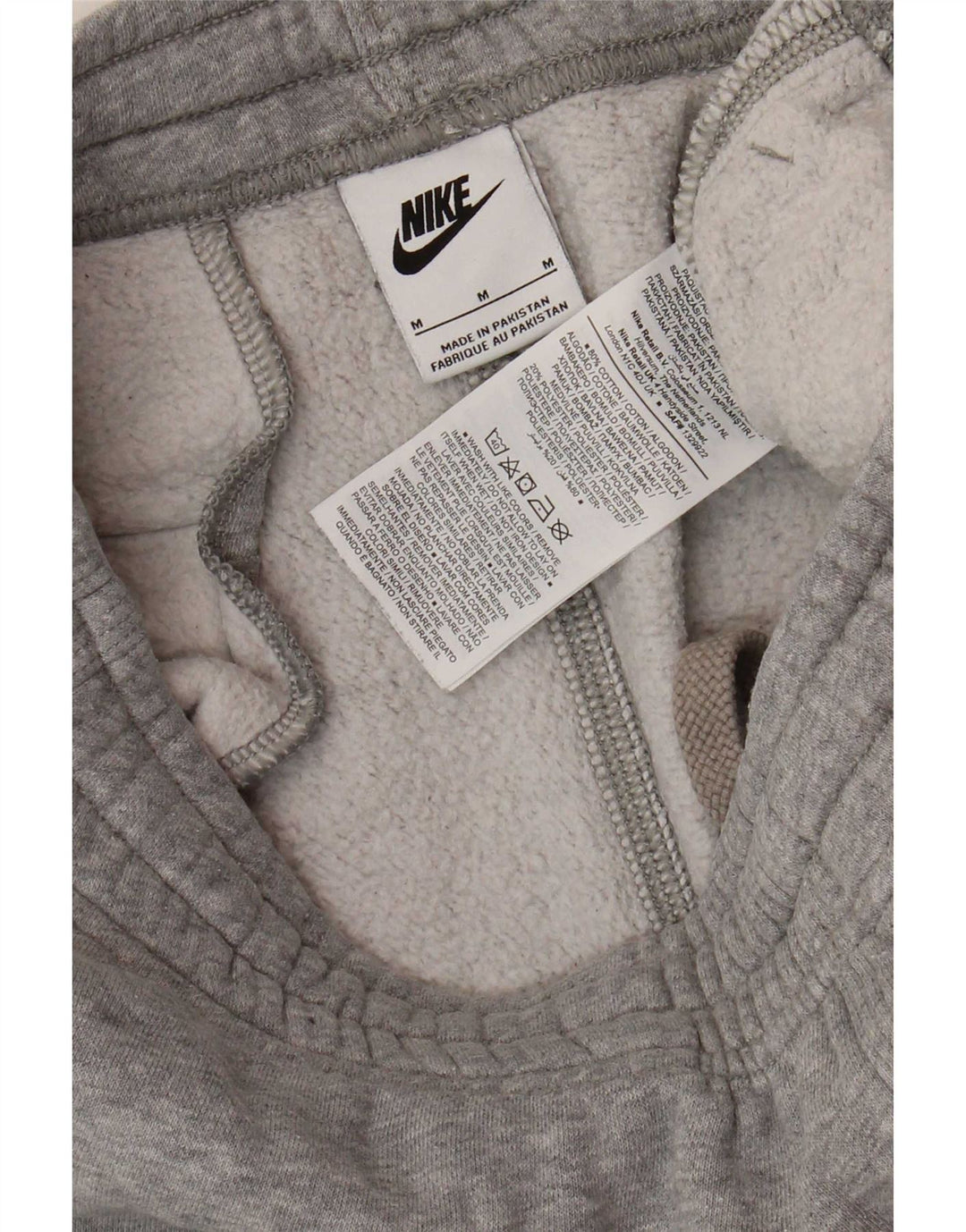 Мужские спортивные брюки Nike, джоггеры среднего серого цвета, хлопок