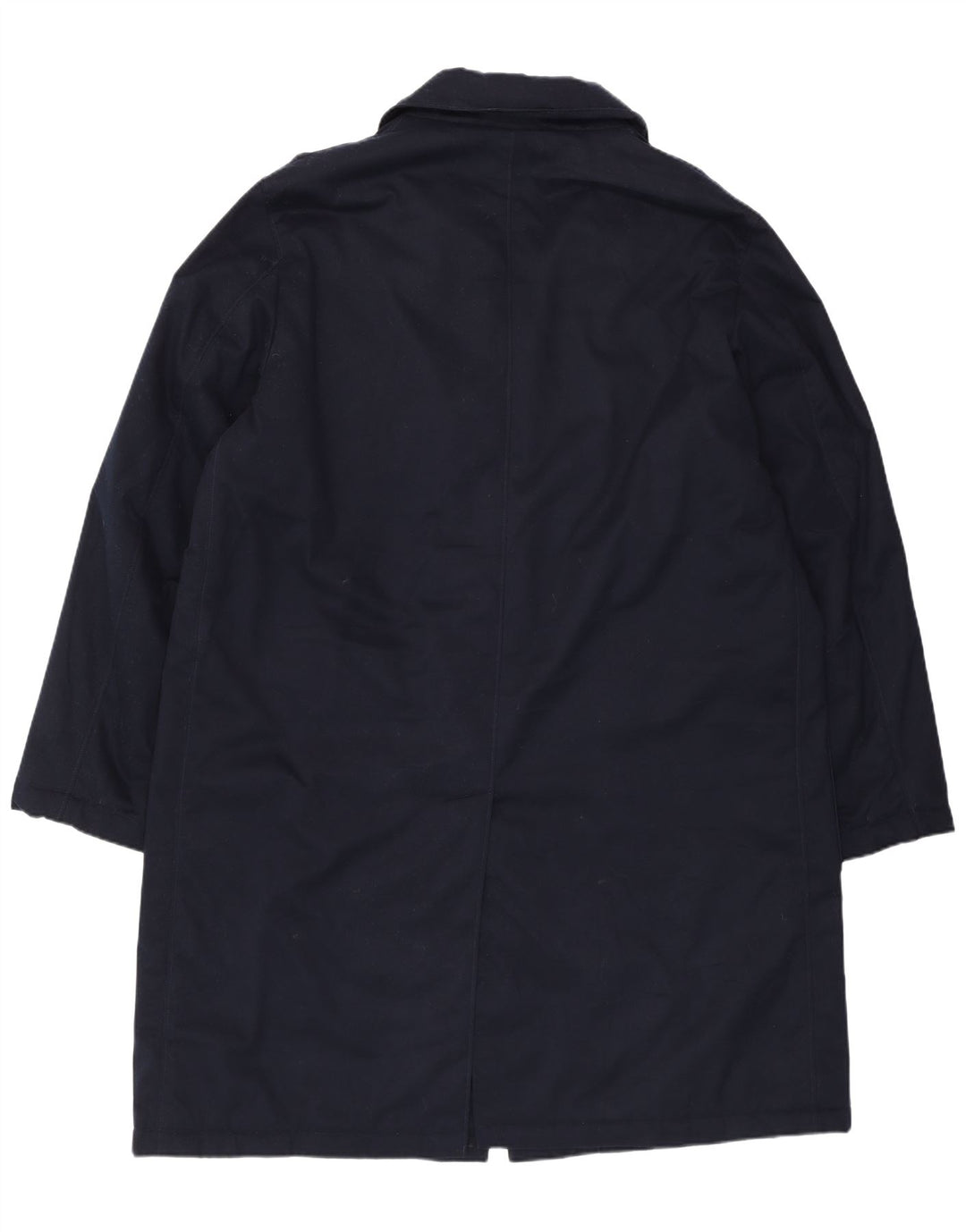 Мужское пальто Valentino IT 52 XL темно-синее из полиэстера