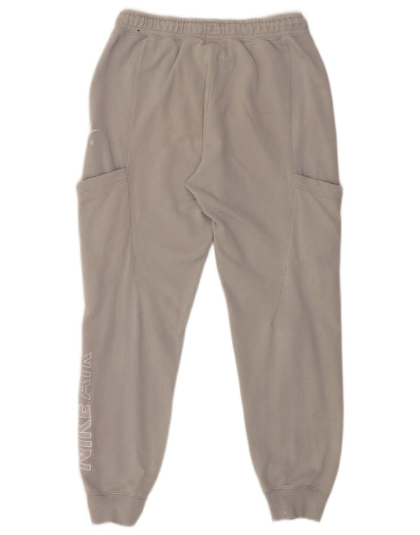 Женские спортивные брюки Nike Joggers UK 14, хлопок среднего серого цвета
