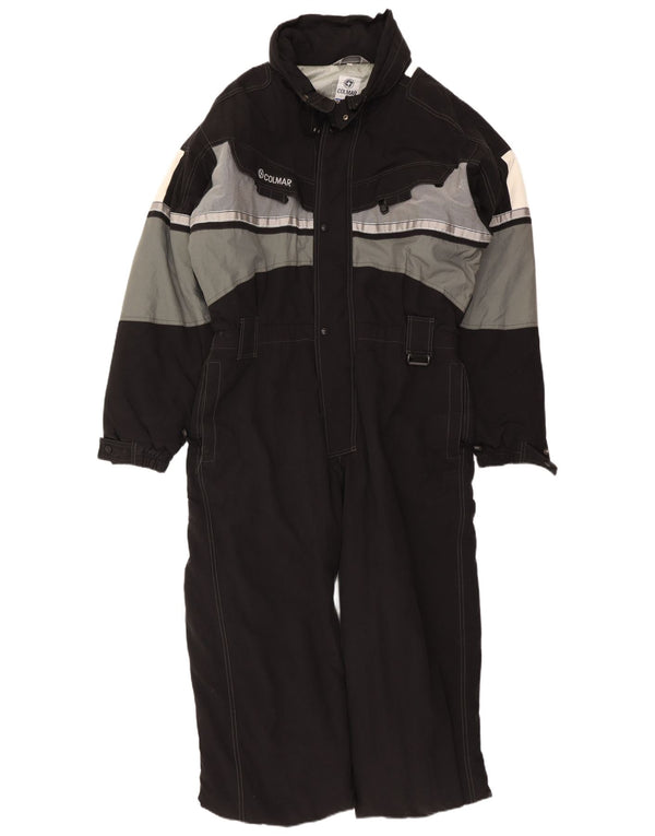 Colmar Мужской лыжный комбинезон с капюшоном IT 56 XL Черный Полиамид с цветными блоками