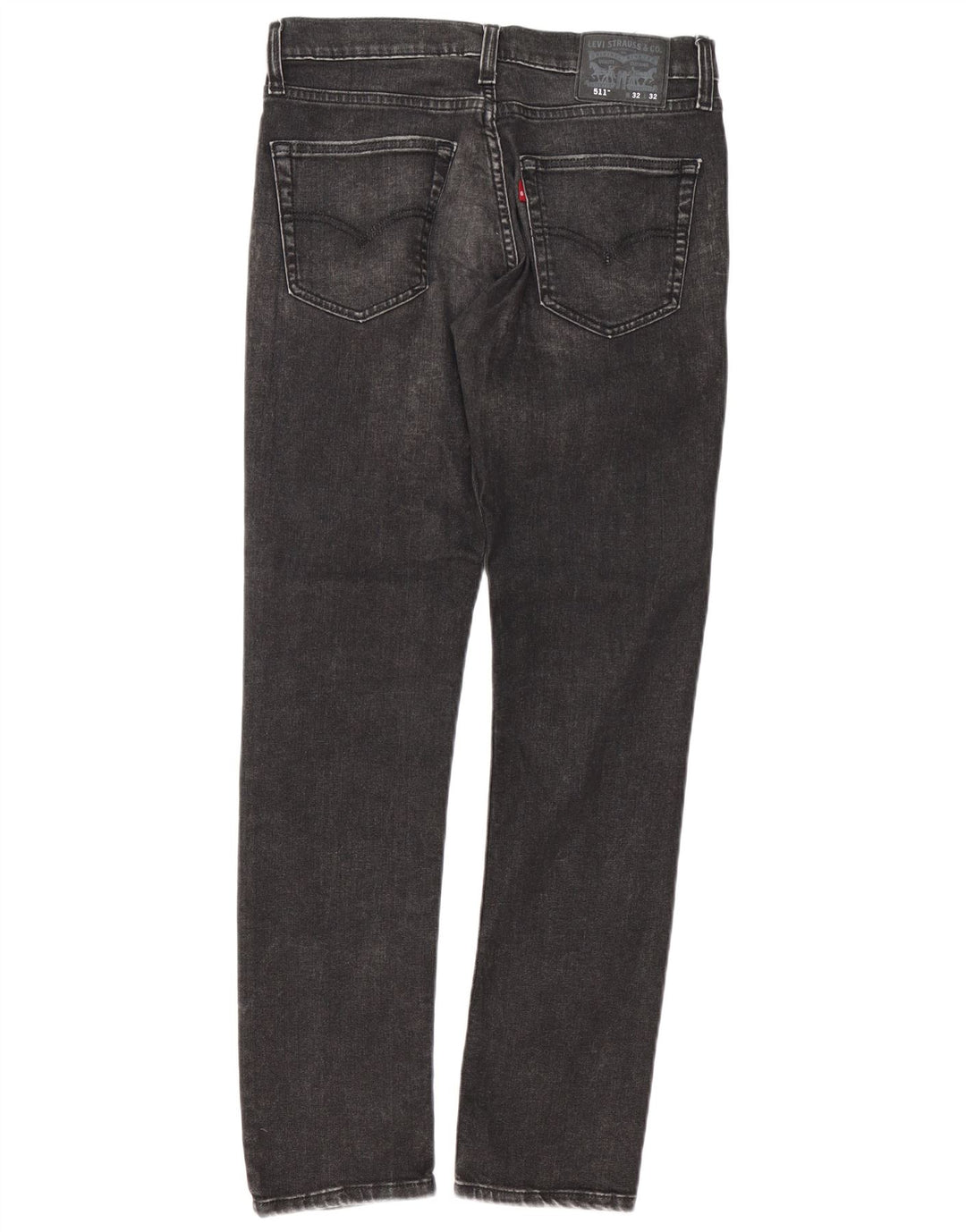 Мужские джинсы Levi's Slim 511 W32 L32, черный хлопок