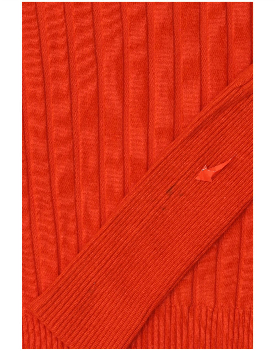 Женский укороченный джемпер с высоким воротником Zara UK 12, средний оранжевый