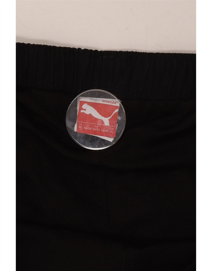 PUMA Mens Graphic Sport Shorts XL  Black Polyester Vintage Puma and Second-Hand Puma from Messina Hembry 