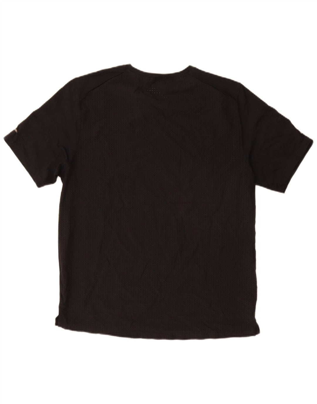 Мужская футболка NIKE Dri Fit с графическим рисунком, средний черный полиэстер