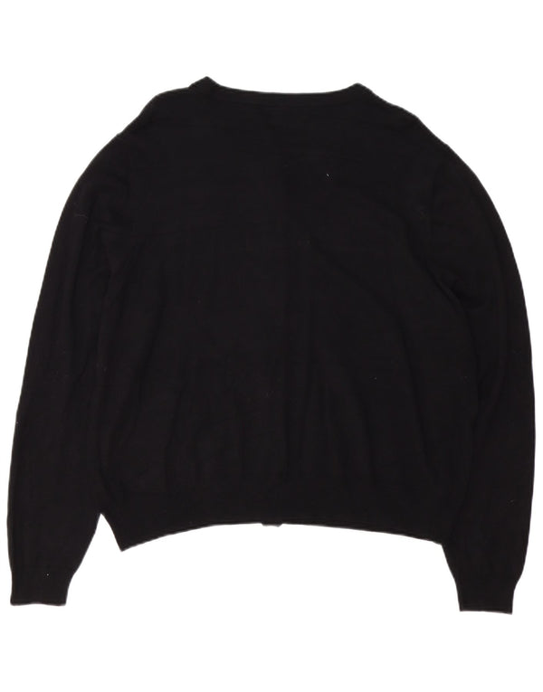 Женский кардиган Marks & Spencer UK 22 3XL Черный Вискоза