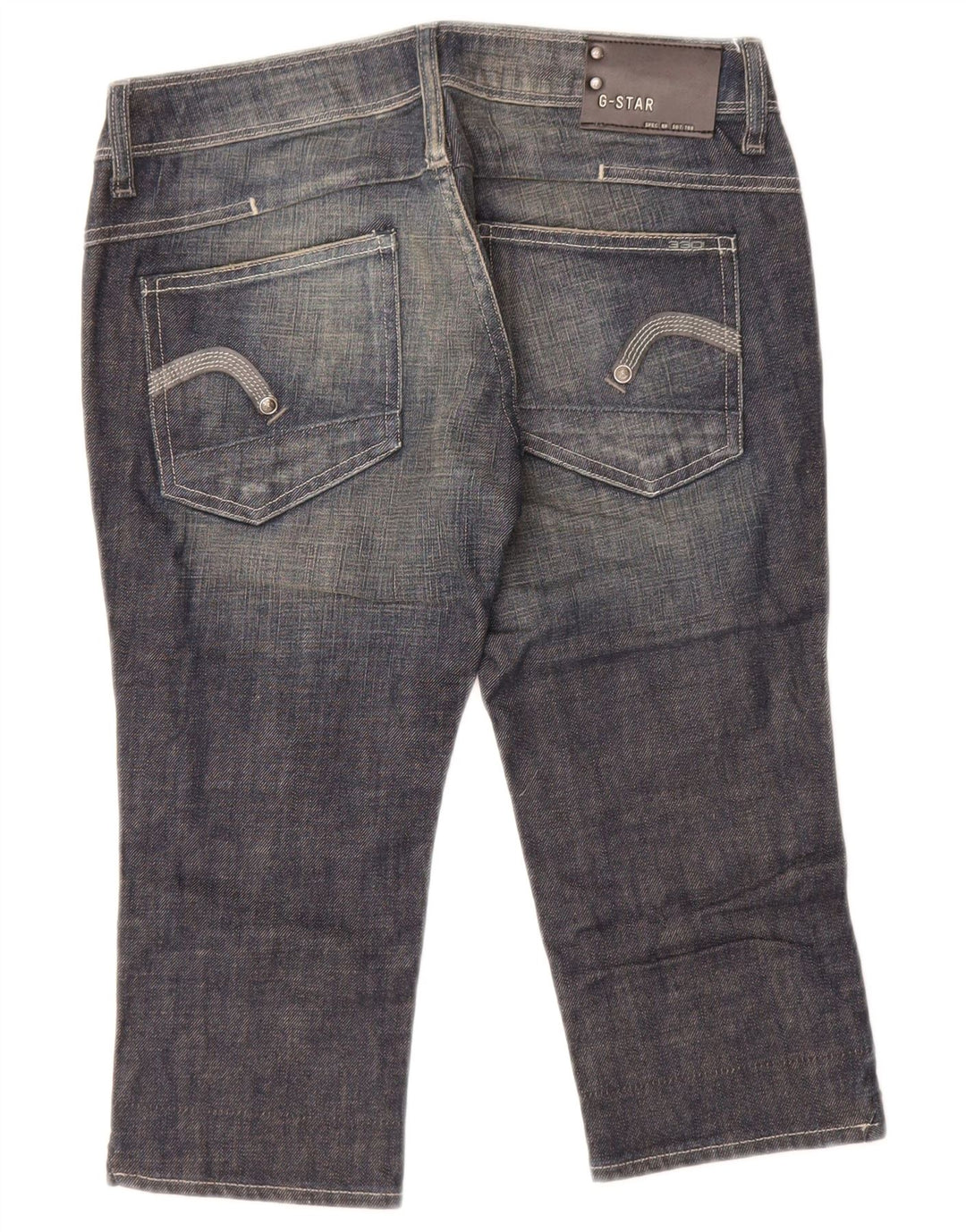 Женские джинсы-капри G-Star W28 L17, синие, хлопок