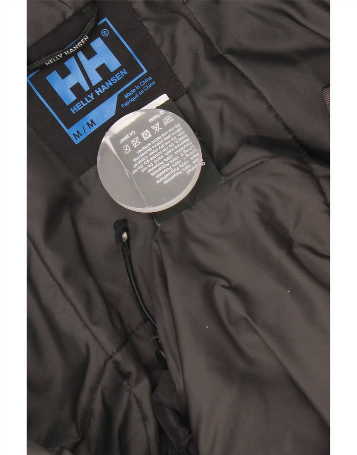 Мужская ветровка Helly Hansen с графическим рисунком UK 38, средний черный с цветными блоками