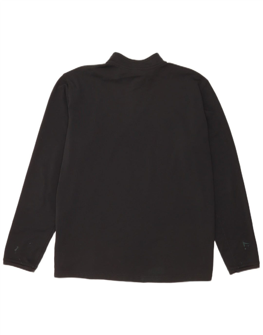 Мужской пуловер с воротником на молнии Nike Dri Fit 2XL, черный полиэстер