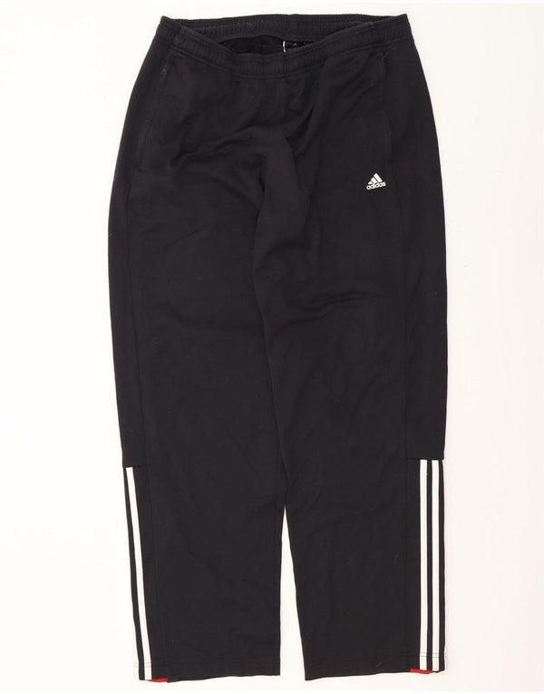 Мужские спортивные брюки Adidas XL черные из полиэстера