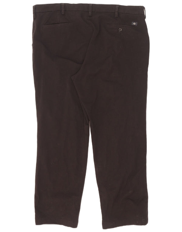 Мужские узкие брюки-чиносы Dockers W42 L30, коричневые, хлопковые