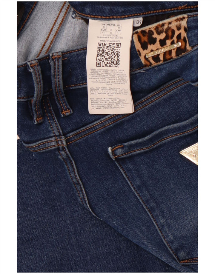 Женские джинсы скинни GUESS Annette W31 L29, темно-синий, хлопок